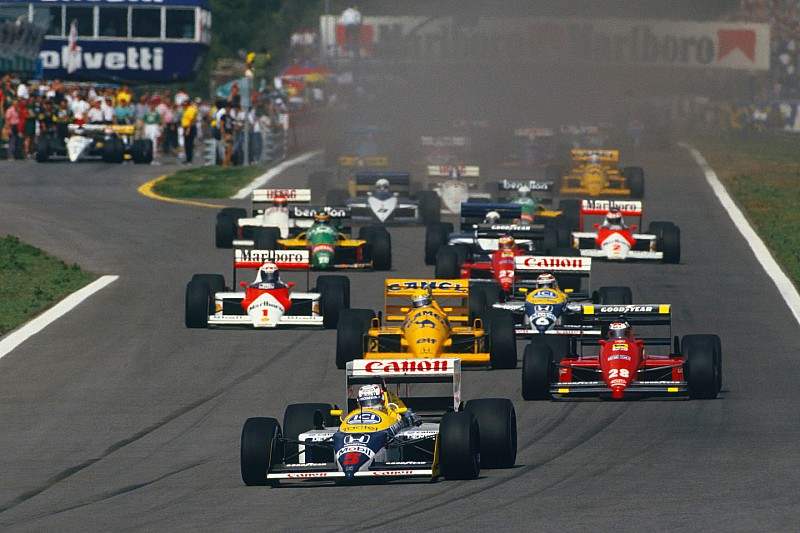 Mansell pede 26 carros no grid e que Ferrari não saia
