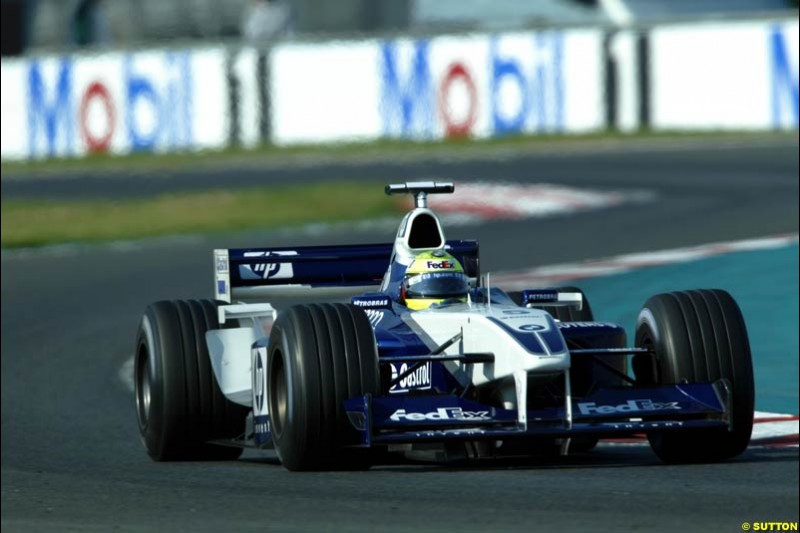 Ralf Schumacher, Williams, Qualifying, French Grand Prix, Magny Course, France, July 20th 2002.