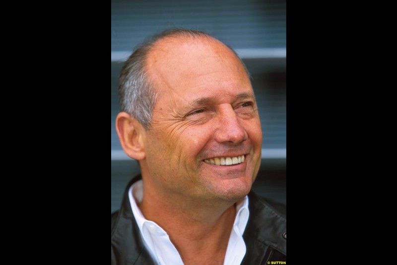 Ron Dennis, McLaren Team Boss. Belgian Grand Prix, Spa-Francorchamps, Belgium, September 1st 2002. 
