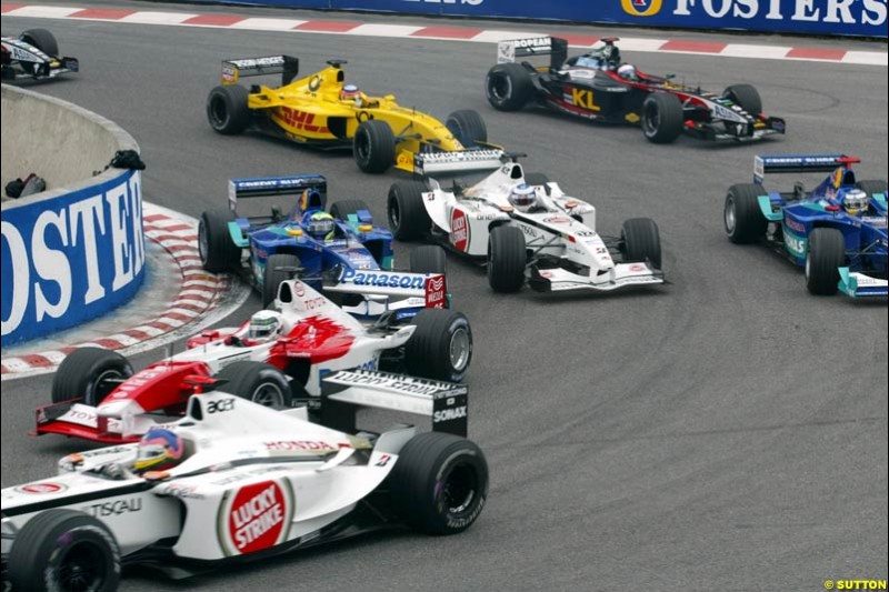 Belgian Grand Prix, Spa-Francorchamps, Belgium, September 1st 2002.