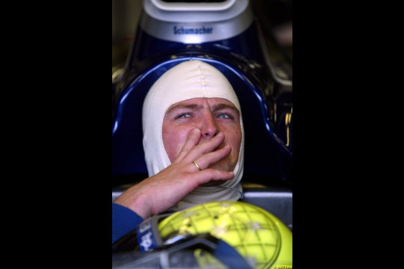 Friday Free Practice. Italian Grand Prix, Monza, Italy. September 13th 2002.