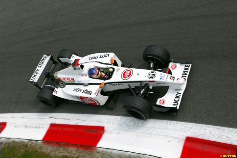 Friday Free Practice. Italian Grand Prix, Monza, Italy. September 13th 2002.