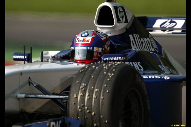 Saturday qualifying, the Italian Grand Prix, Monza, September 14th 2002.