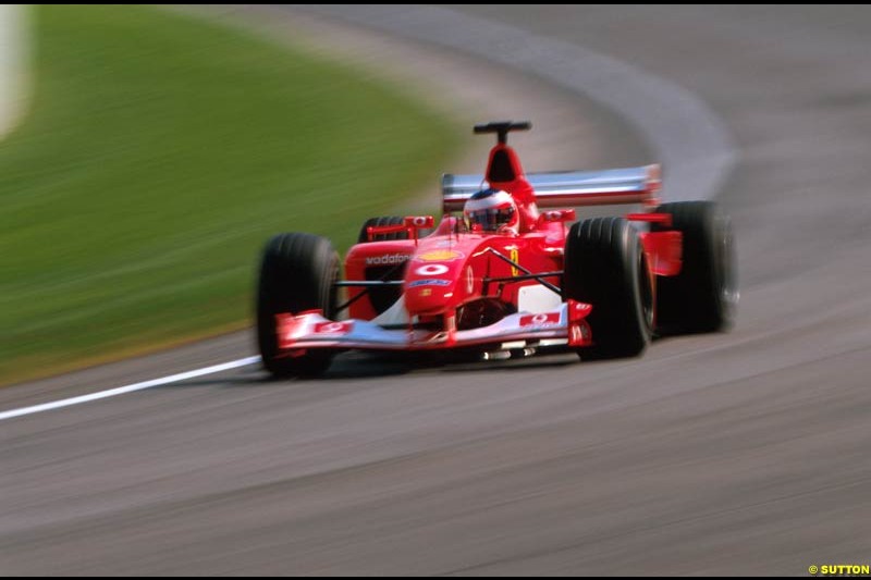 2002 United States GP, Indianapolis Motor Speedway, Sunday, September 29th 2002.