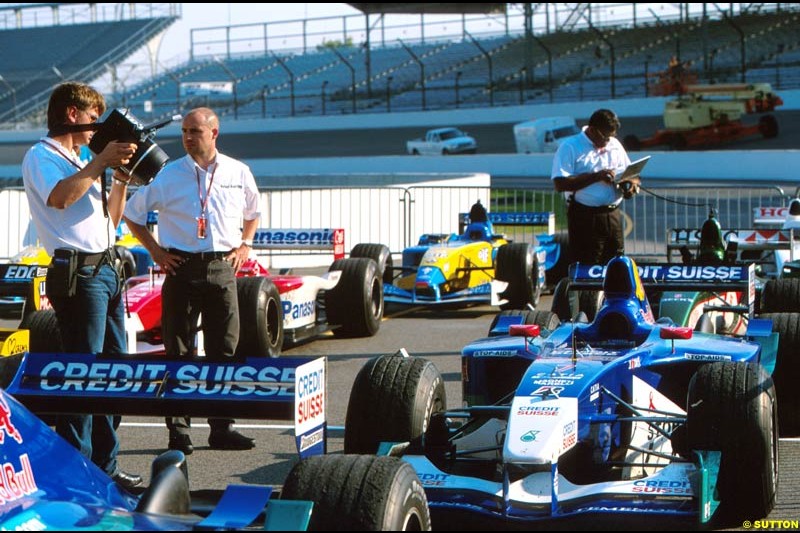 2002 United States GP, Indianapolis Motor Speedway, Sunday, September 29th 2002.