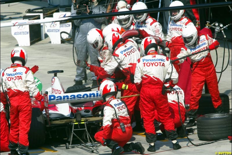 2002 United States GP, Indianapolis Motor Speedway, Sunday, September 29th 2002.