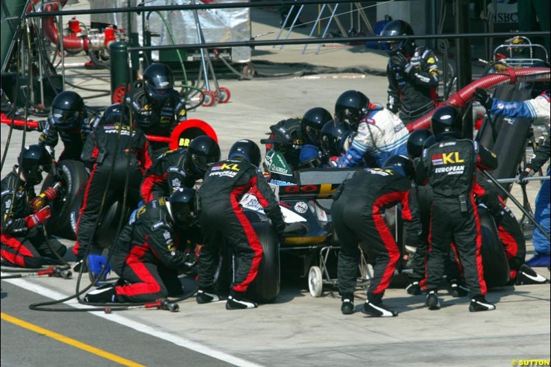 2002 United States GP, Indianapolis Motor Speedway, Sunday, September 29th 2002.