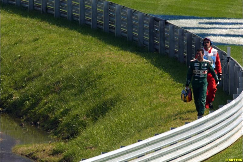 2002 United States GP, Indianapolis Motor Speedway, Sunday, September 29th 2002.