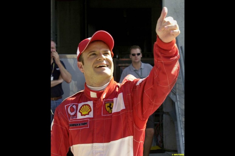 2002 United States GP, Indianapolis Motor Speedway, Sunday, September 29th 2002.