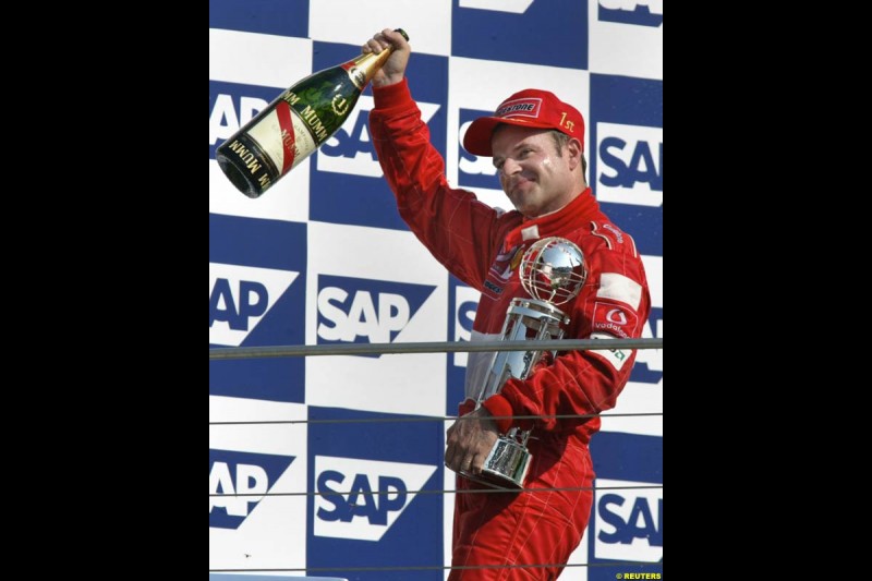 2002 United States GP, Indianapolis Motor Speedway, Sunday, September 29th 2002.