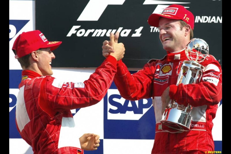 2002 United States GP, Indianapolis Motor Speedway, Sunday, September 29th 2002.