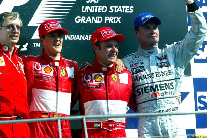 2002 United States GP, Indianapolis Motor Speedway, Sunday, September 29th 2002.