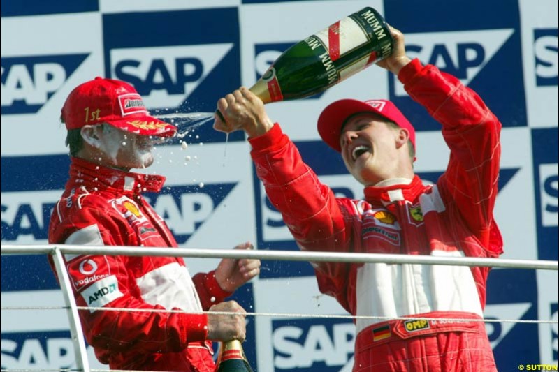 2002 United States GP, Indianapolis Motor Speedway, Sunday, September 29th 2002.