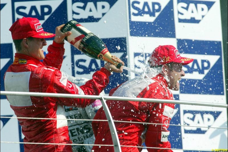 2002 United States GP, Indianapolis Motor Speedway, Sunday, September 29th 2002.