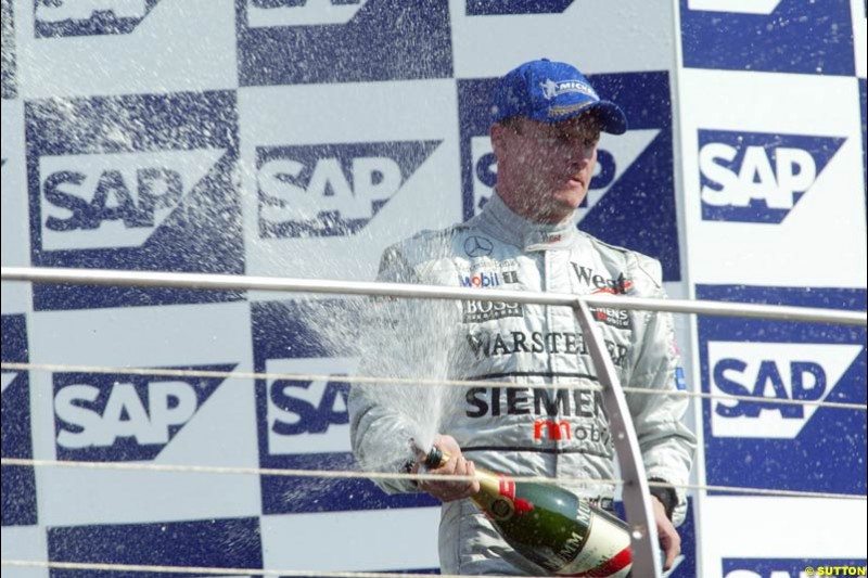 2002 United States GP, Indianapolis Motor Speedway, Sunday, September 29th 2002.