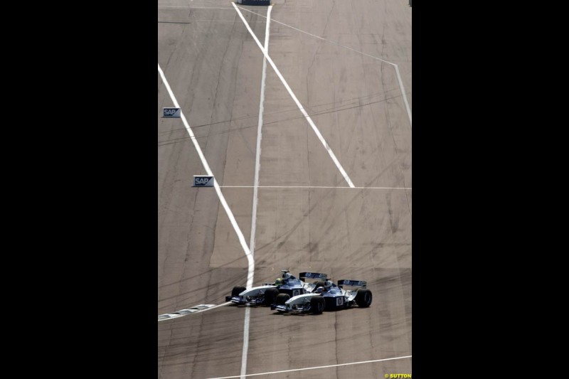 2002 United States GP, Indianapolis Motor Speedway, Sunday, September 29th 2002.