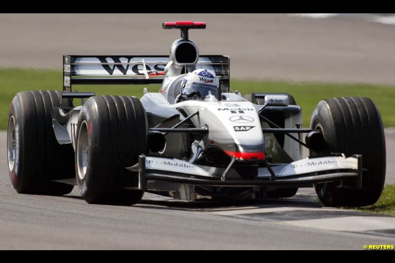 2002 United States GP, Indianapolis Motor Speedway, Sunday, September 29th 2002.