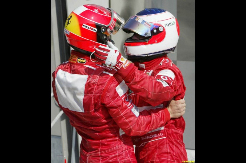 2002 United States GP, Indianapolis Motor Speedway, Sunday, September 29th 2002.