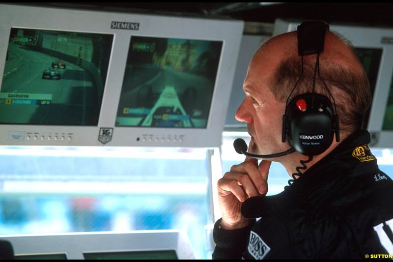 Adrian Newey, McLaren, during the Monaco Grand Prix, Round 7.