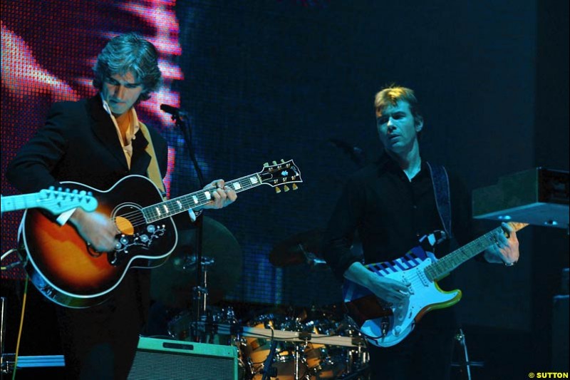 The V10 band. The annual Grand Prix Ball. Birmingham, England. January 11th 2003.