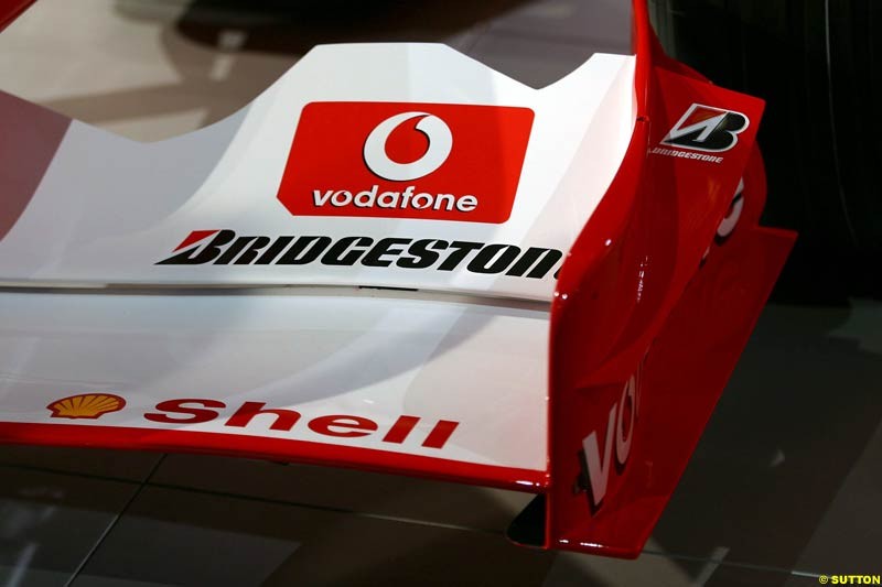 Ferrari launch the 2003 challenger, the F2003-GA, at Maranello, Italy. February 7th 2003.