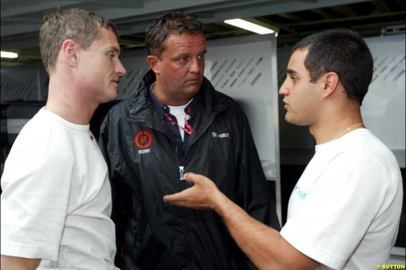 Friday at Interlagos. Brazilian Grand Prix. Sao Paulo, April 4th 2003.