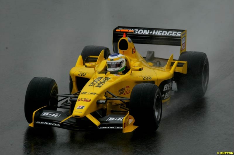 Friday practice for the Brazilian Grand Prix. Interlagos, Sao Paulo. April 4th 2003.