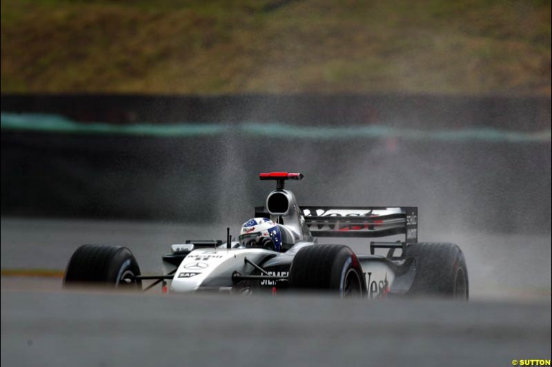 Friday practice for the Brazilian Grand Prix. Interlagos, Sao Paulo. April 4th 2003.