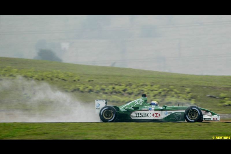 Friday practice for the Brazilian Grand Prix. Interlagos, Sao Paulo. April 4th 2003.
