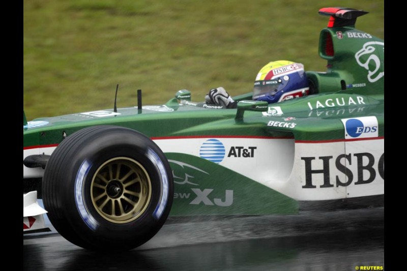 Friday practice for the Brazilian Grand Prix. Interlagos, Sao Paulo. April 4th 2003.
