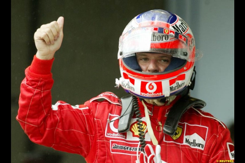 Friday practice for the Brazilian Grand Prix. Interlagos, Sao Paulo. April 4th 2003.