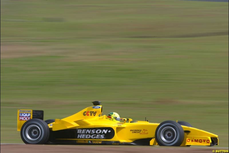 Brazilian Grand Prix Saturday qualifying at Interlagos. Sao Paulo, April 5th 2003.