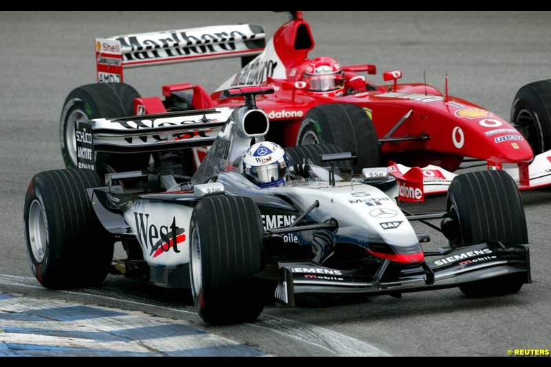 Saturday practice for the Brazilian Grand Prix. Interlagos, Sao Paulo, April 5th 2003.