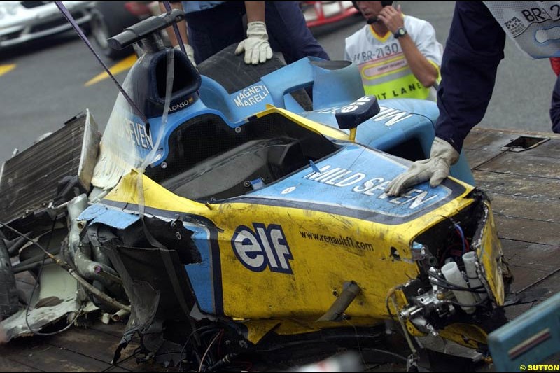 Brazilian Grand Prix. Interlagos, Sao Paulo, April 6th 2003.