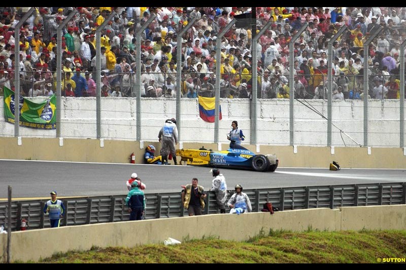 Brazilian Grand Prix. Interlagos, Sao Paulo, April 6th 2003.