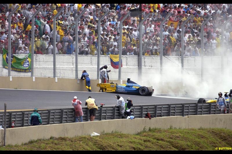 Brazilian Grand Prix. Interlagos, Sao Paulo, April 6th 2003.