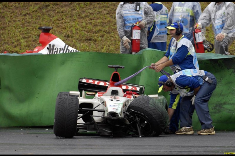 Brazilian Grand Prix. Interlagos, Sao Paulo, April 6th 2003.