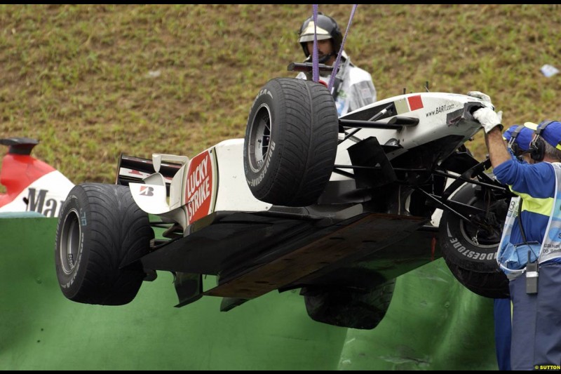 Brazilian Grand Prix. Interlagos, Sao Paulo, April 6th 2003.