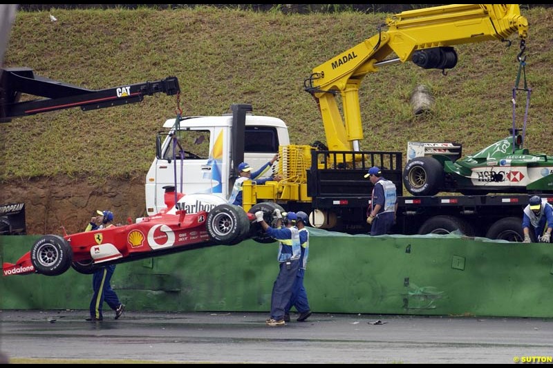 Brazilian Grand Prix. Interlagos, Sao Paulo, April 6th 2003.