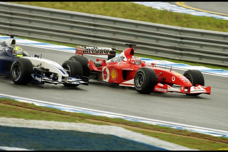 Brazilian Grand Prix. Interlagos, Sao Paulo, April 6th 2003.