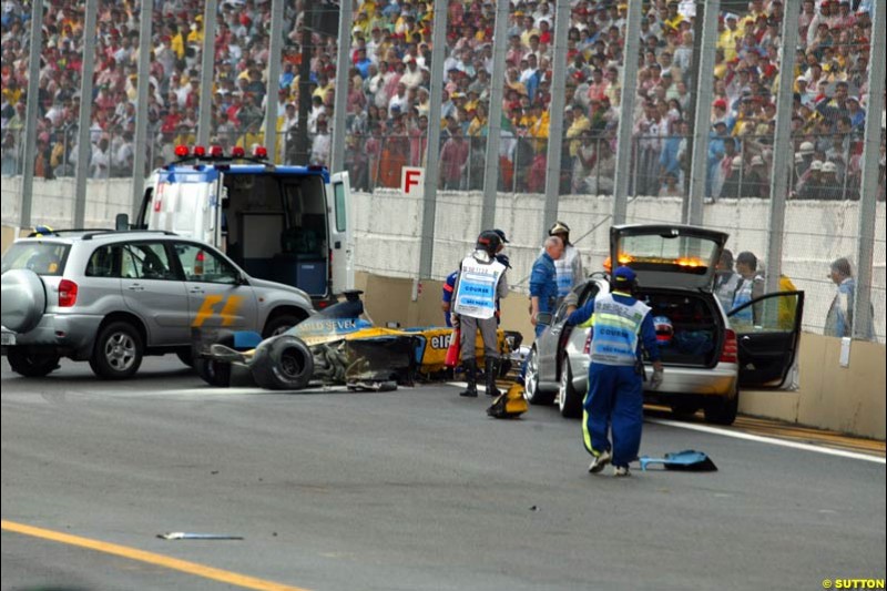 Brazilian Grand Prix. Interlagos, Sao Paulo, April 6th 2003.