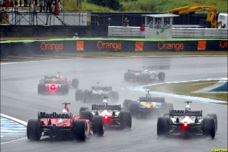 Brazilian Grand Prix. Interlagos, Sao Paulo, April 6th 2003.