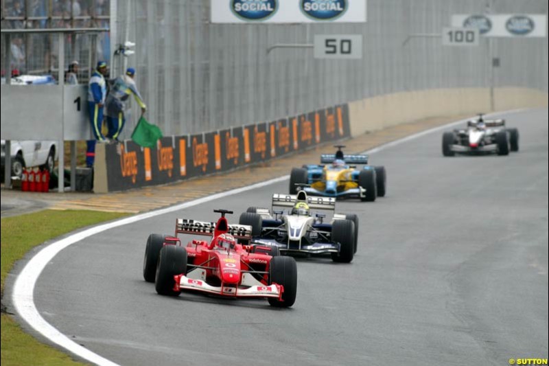 Brazilian Grand Prix. Interlagos, Sao Paulo, April 6th 2003.