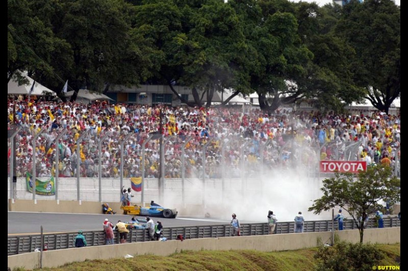 Brazilian Grand Prix. Interlagos, Sao Paulo, April 6th 2003.