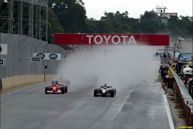 Brazilian Grand Prix. Interlagos, Sao Paulo, April 6th 2003.