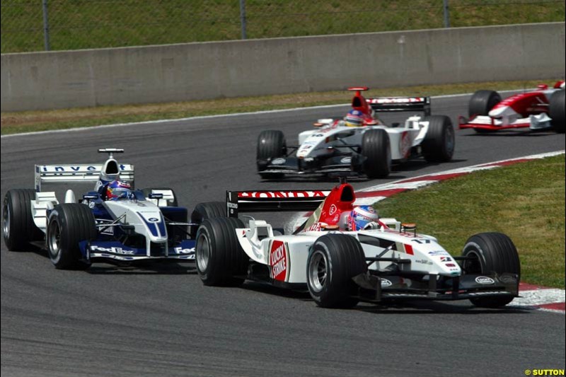 Spanish Grand Prix. Circuit de Catalunya, Barcelona, Spain. May 4th 2003.