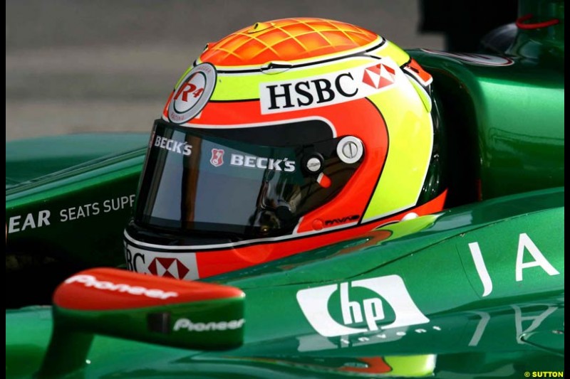 Testing at Paul Ricard, France. May 9th 2003.
