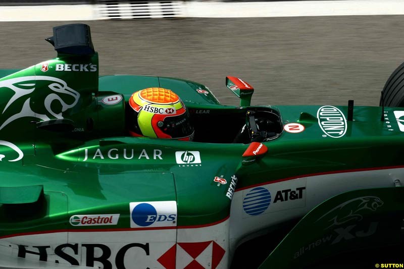 Testing at Paul Ricard, France. May 9th 2003.