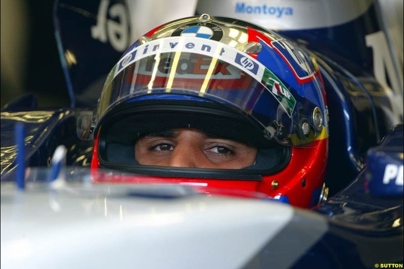 Juan Pablo Montoya, Williams. Austrian Grand Prix. A1-Ring, Spielberg, Austria. May 17th 2003.