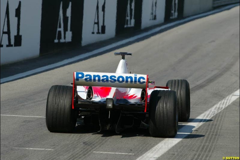 Toyota, at the A1-Ring, Spielberg, Austria. May 17th 2003.